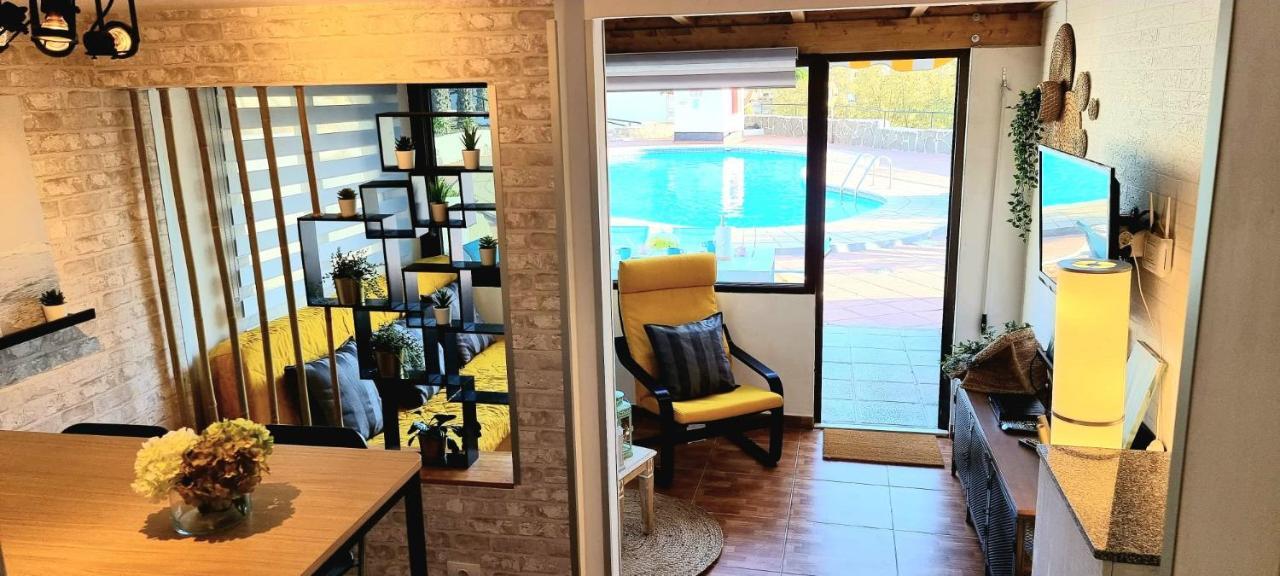 Arguineguin, Two Bedrooms Bungalow, Pool & Wifi ภายนอก รูปภาพ